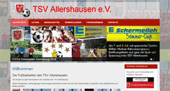 Desktop Screenshot of fussball-in-allershausen.de